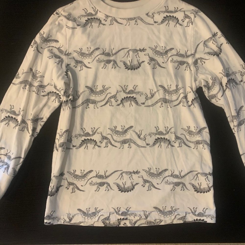 Cat & Jack boy's long sleeve dinosaur shirt
